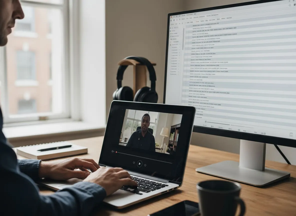 Transcription Vidéo : la méthode facile